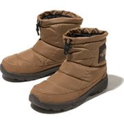 ヌプシ ブーティー ウォータープルーフ ロゴ ショート Nuptse Bootie WP Logo Short NF52076 ユーティリティブラウン×TNFブラック(BK) US9(27cm) [防寒ブーツ ユニセックス]