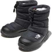 ヌプシ ブーティ ウォータープルーフ K Nuptse Bootie WP NFJ51980 ウールグレー(WG) 22cm [防寒ブーツ キッズ]