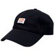 ローキャップ（フロントネームキャップ） 80 ブラック 291-4095