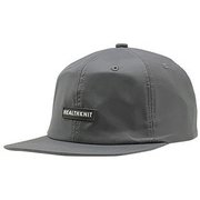 フラットバイザーキャップ(ボックスラバーネームキャップ) 89 チャコール 291-4105