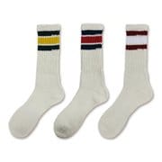191-3471 [3Pソックス クルー クラシック3本ライン (25-27cm)]