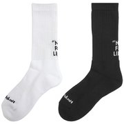 191-3615 [2Pソックス クルー ヒールロゴA (25-27cm)]