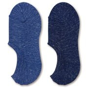 162-1020 [2Pソックス スニーカーイン Indigo (25-27cm)]