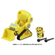 パウ・パトロール ザ・ムービー ベーシックビークル（フィギュア付） ラブル スーパーパワーブルドーザー [ミニカー]