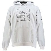 PEANUTS COLLABORATION BOX PRINT PARKA VSMS2007 WH（ホワイト） Lサイズ [スキーアンダーウェア]