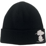 PEANUTS COLLABORATION HIGH GAUGE BEANIE VSMB1006 BK（ブラック） [アウトドア ニットキャップ]