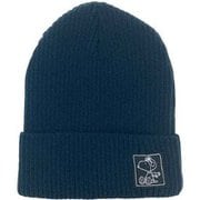 PEANUTS COLLABORATION RIB KNIT BEANIE VSMB1007 NV(ネイビー） [アウトドア ニットキャップ]