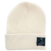 PEANUTS COLLABORATION RIB KNIT BEANIE VSMB1007 WH(ホワイト） [アウトドア ニットキャップ]
