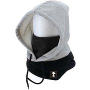 PEANUTS COLLABORATION MIX FABLIC HOOD WARMER VSMN1009 GR(グレイ) [スポーツウェア アクセサリ フードカバー]