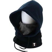 PEANUTS COLLABORATION MIX FABLIC HOOD WARMER VSMN1009 NV(ネイビー） [スポーツウェア アクセサリ フードカバー]