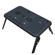 keeece ノートパソコンクーラー搭載 ローデスク 3R-KCCOOL05