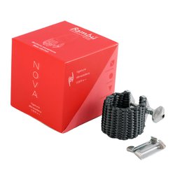 NB01 [バスクラリネット・バリトンサクソフォン用リガチャー NOVA(ノヴァ) カラー：トルマリンブラック]