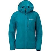 ウルトラ ライトシェル パーカ Women's 1106687 ピーコックブルー Lサイズ [アウトドア ソフトシェルジャケット レディース]