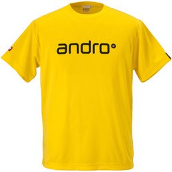 302006 [アンドロ ナパTシャツ IV イエロー×ブラック S]