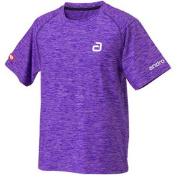 302049 [アンドロ メランジTシャツ アルファ パープル XS]