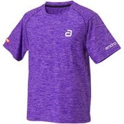 302049 [アンドロ メランジTシャツ アルファ パープル M]