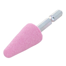 #010393 [PW6-33 六角軸付砥石 傘 19×38]