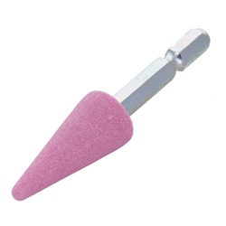 #010396 [PW6-45 六角軸付砥石 傘 16×38]