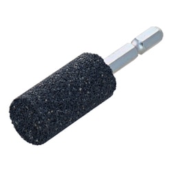 #010410 [A6-21 六角軸付砥石 円筒19×38]