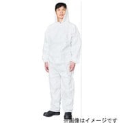 バリアーマン P3010 フード付きカバーオール 3L 白