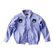 NK-001 防炎作業服 ファン無し サックス M