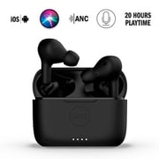 完全ワイヤレスイヤホン t-Seven True Wireless Bluetooth/アクティブノイズキャンセリング対応 ブラック RJS-TSTW-BK