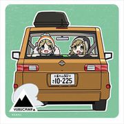ゆるキャン△ SEASON2 ラバーマットコースター EP 10-2 エンドカード ver. [キャラクターグッズ]