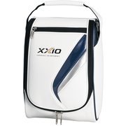 GGA-X109 ホワイト/ネイビー [ゴルフ シューズケース]