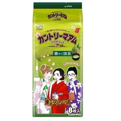 ヨドバシ Com 不二家 東京タラレバ娘 カントリーマアム 華やぐ抹茶 8枚 通販 全品無料配達