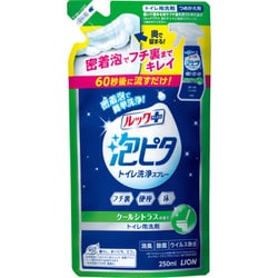 ルックプラス 泡ピタトイレ洗浄スプレー クールシトラス 詰替 250ml [トイレ用洗剤]