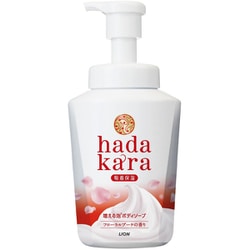 hadakara（ハダカラ） ボディソープ 泡タイプ フローラルブーケの香り 本体 550ml