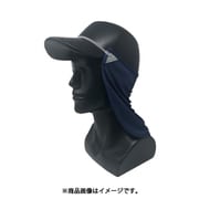 0700215001357 COOLNES 2 IN 1 NECK FLAP FACE MASK NAVY