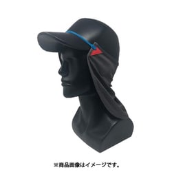 0700215001361 COOLNES 2 IN 1 NECK FLAP FACE MASK DARK GRAY