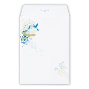 ひとこと封筒 青い鳥II EEE-785-321