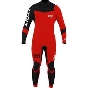 RX ONE チェストジップスチーマー RX ONE 4x3 CZ LS STEAMER GBS JA20162 Red/Black 2XLサイズ [マリンスポーツ ウェットスーツ メンズ]