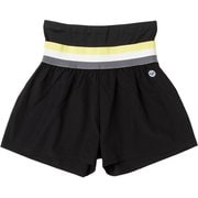 IRIDESCENCE SHORTS RPT211513 BLK Sサイズ [フィットネス ショートパンツ レディース]