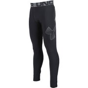 UAヒートギアアーマー レギンス HeatGear Armour Leggings 1358608 Black/Pitch Gray 001 YSMサイズ [コンプレッションウェア キッズ]