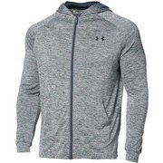 テック フルジップ フーディー Tech FZ Hoodie 1369370 Pitch Gray Full Heather(012) MDサイズ [ランニングウェア フーディ― メンズ]
