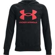 ライバルフリース ロゴ フーディー Rival Fleece Logo Hoodie 1372204 Black/Beta(002) YMDサイズ [スポーツ トップス キッズ]