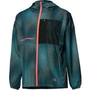 UAメッシュ プリント フルジップ フーディー UA Mesh Printed FZ Hoodie 1368903 597 MDサイズ [ランニングウェア ジャケット レディース]