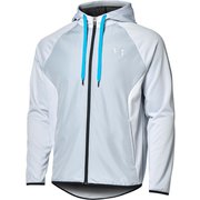 UAアーマーフリース マックス フルジップ フーディー ARMOUR FLEECE MAX FZ HOOD 1368935 Halo Gray(014) LGサイズ [フィットネス ジャケット メンズ]