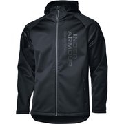 UAウインター ニット 3レイヤー ジャケット UA WINTER KNIT JACKET 1368942 Black(001) XLサイズ [フィットネス ジャケット メンズ]