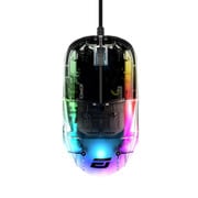 XM1 RGB ゲーミングマウス 1670万通りに輝くRGB＆スケルトンモデル ダークリフレックス EGG-XM1RGB-DR