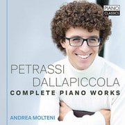 ペトラッシ、ダラピッコラ：ピアノ曲集 2枚組 モルテーニ PCL-10222 [クラシックCD 輸入盤]