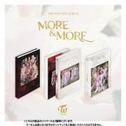TWICE / 9TH MINI ALBUM ： MORE & MORE （ランダムバージョン） [K-POP 輸入盤CD]