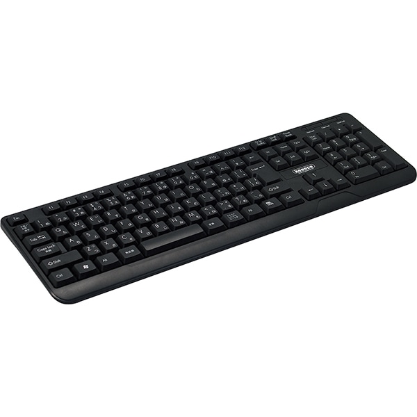 keeece キース 108キーUSBキーボード ブラック 3R-KCKB04UBK