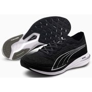 ディヴィエイト ニトロ 194449 02 プーマブラック-プーマシルバー 28cm [ランニングシューズ メンズ]