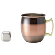 M-mode cafe ステンレス製カフェオレマグ レトロ 4362