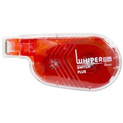 修正テープ スイッチ本体 6mm RD WH-1516