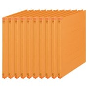 フラットファイル【背補強】 A4S 10冊 NO.021S OR